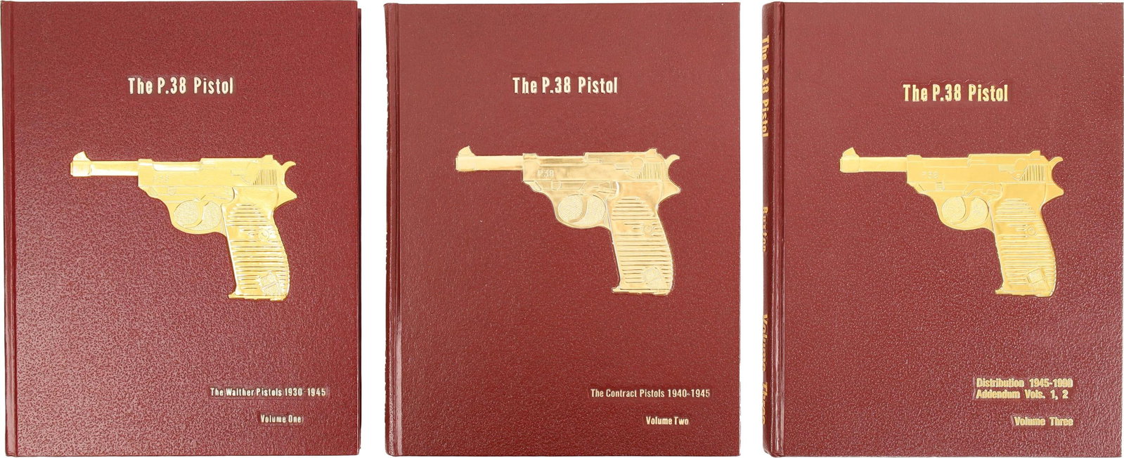 The P.38 Pistol Vols 1-3 Warren H Buxton Reference (1 of 4)