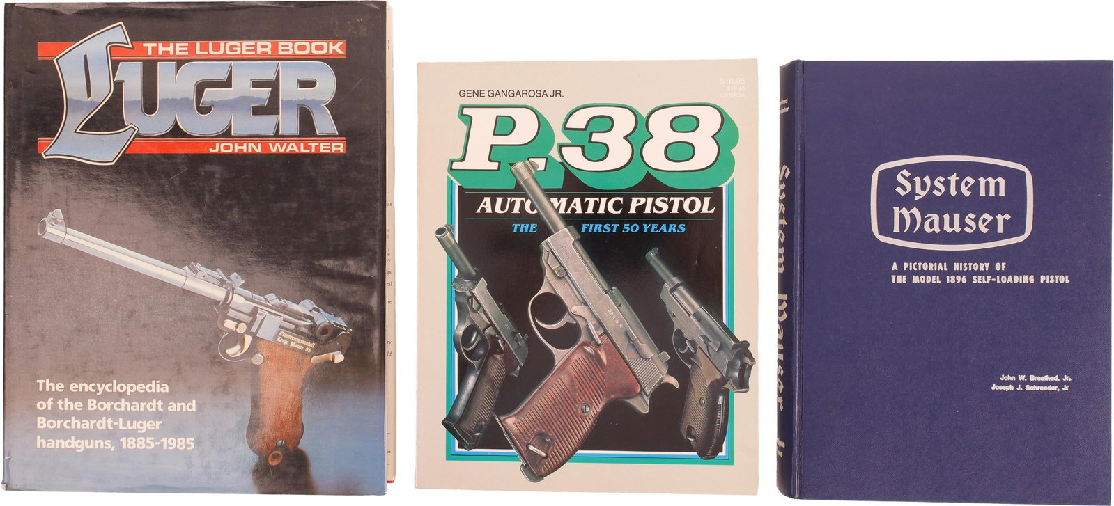 System Mauser, Luger P08, Walther P38 Reference (1 of 3)