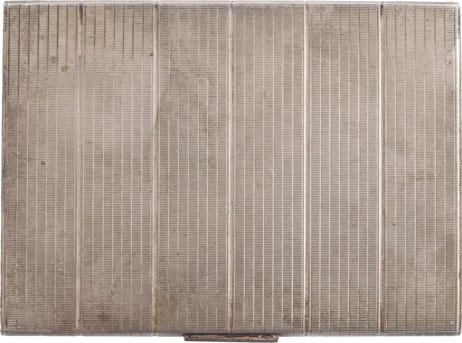 WWII German Sterling Silver Cigarette Case: Marked 925 for silver. Weighs 183 grams. It measures 4 1/2 X 3 1/8 inches. Inscription reads "dem tuchtigen finanzminister waldemar schlichting zum 18. marz 1943 wirtschaftsgruppe luftfahrt industrie"