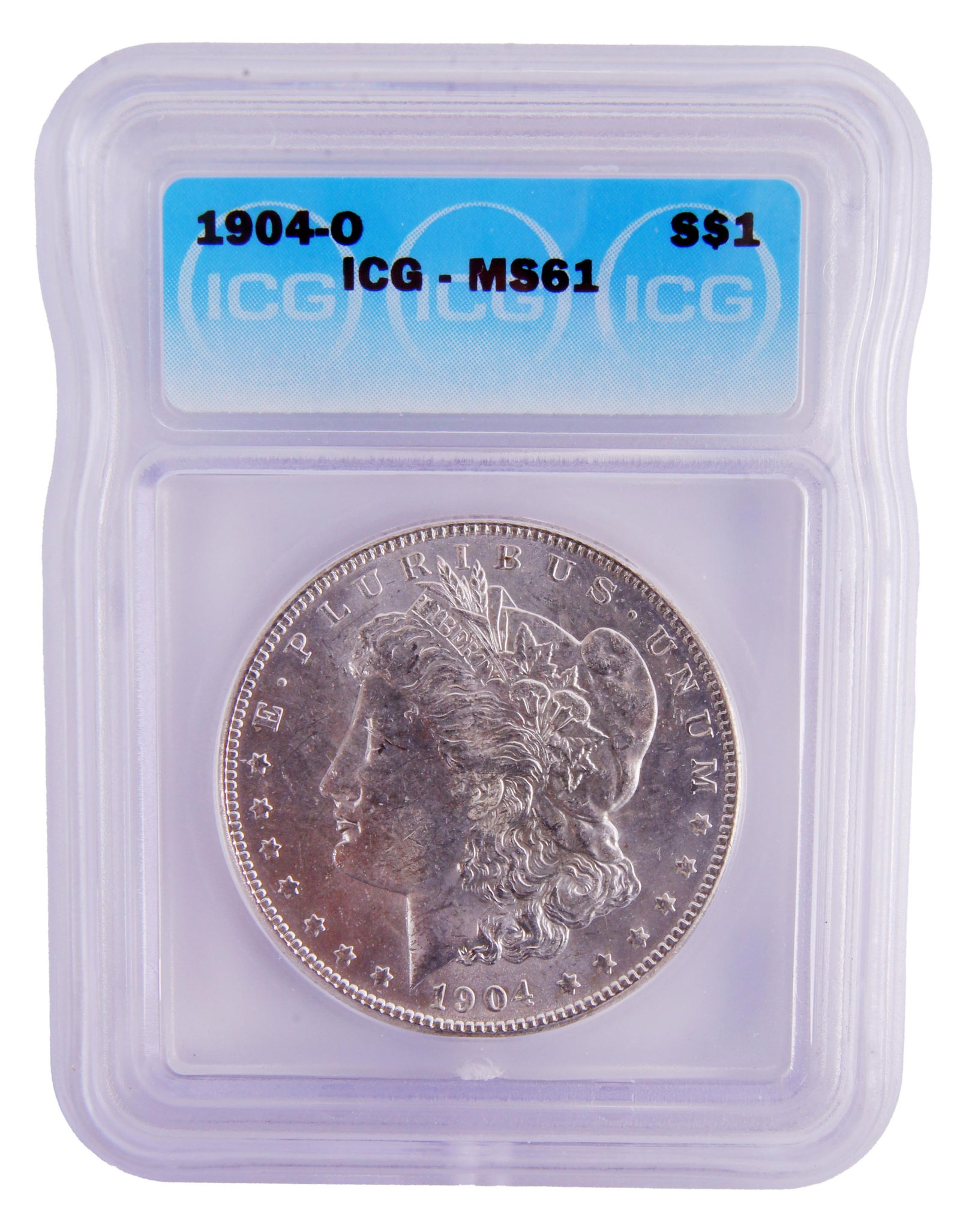 1904 O Morgan Silver Dollar IGC MS61 (1 of 2)