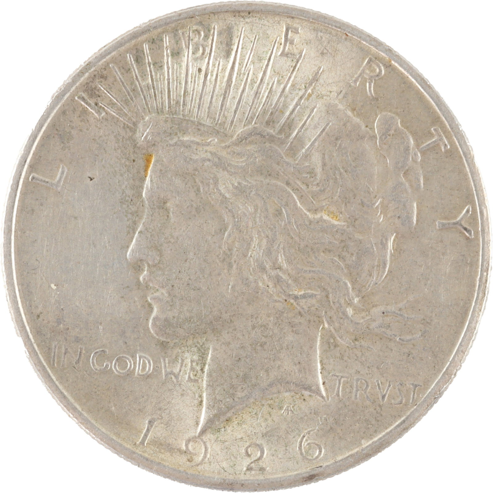 1926 US Peace Silver Dollar Coin San Francisco (1 of 2)