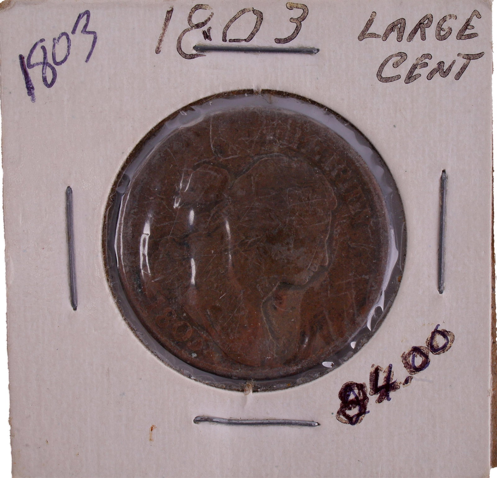 US 1803 Draped Bust Large Cent (1 of 2)