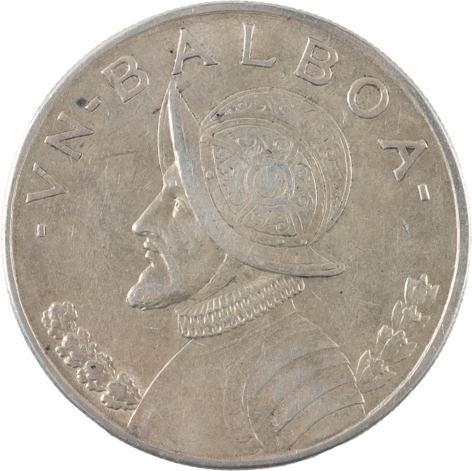 1934 Panama 1 Balboa .900 Silver Coin (1 of 2)