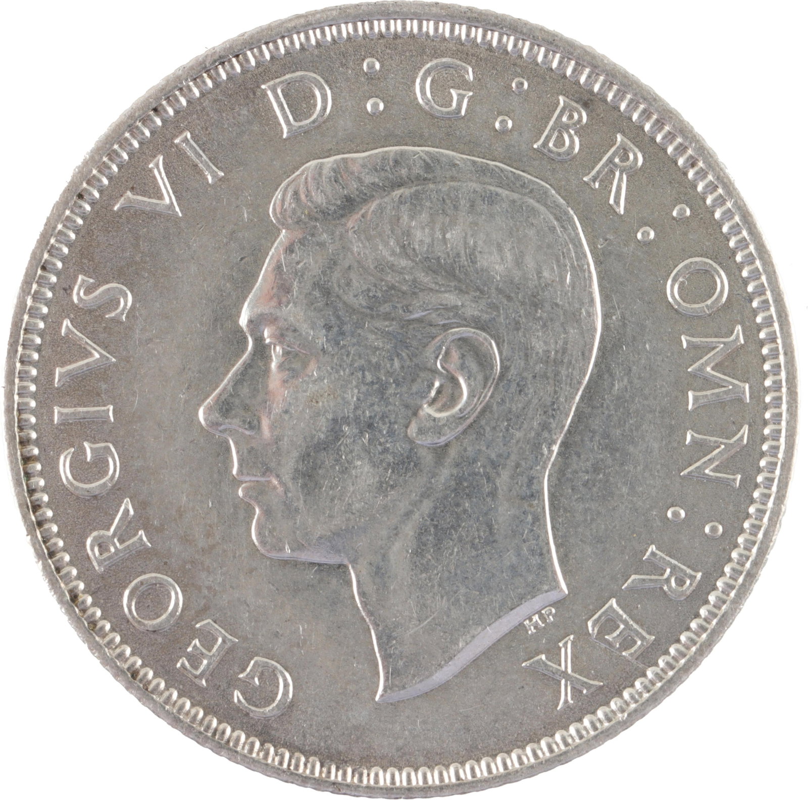 1944 British Florin Two Shilling Silver Coin (1 of 2)