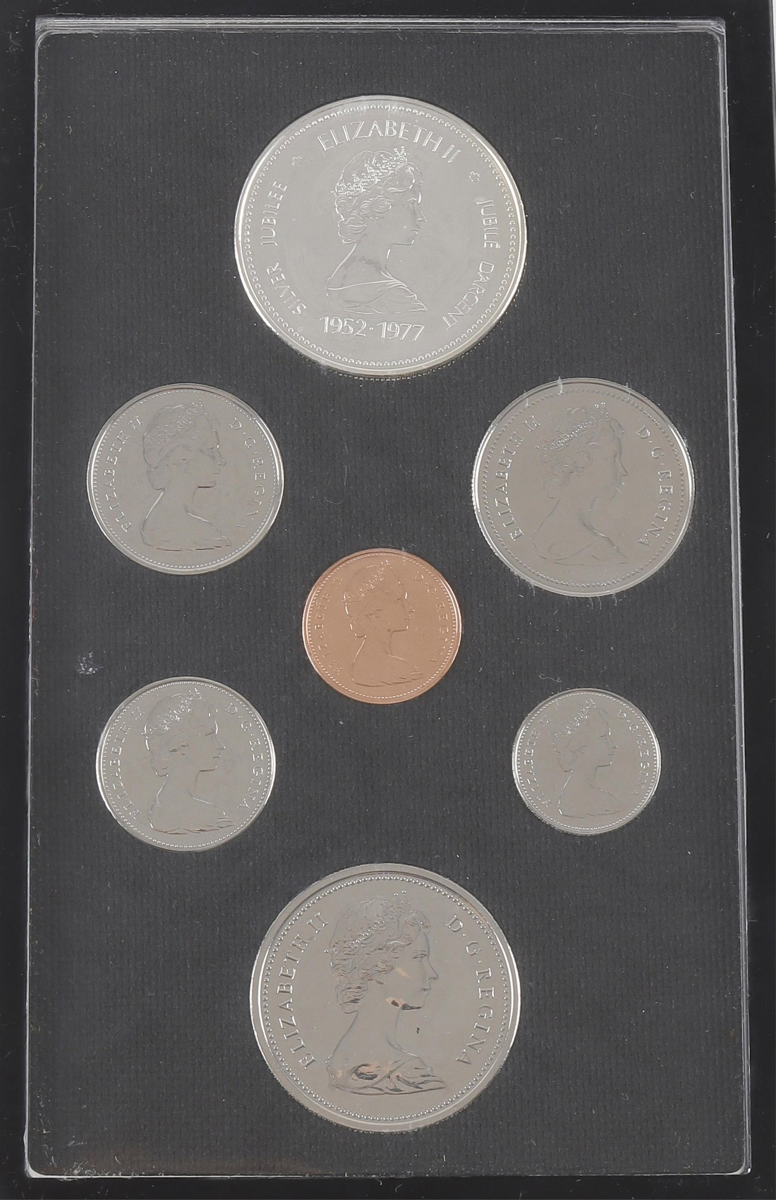 Canadian 1977 Proof Coin set (1 of 5)