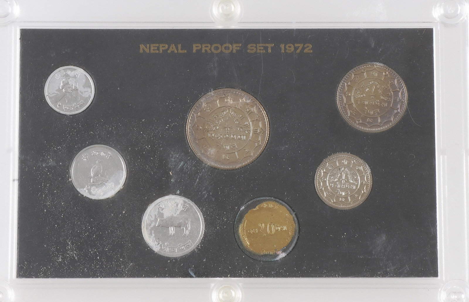Nepal Proof set of 1972 coins (1 of 3)