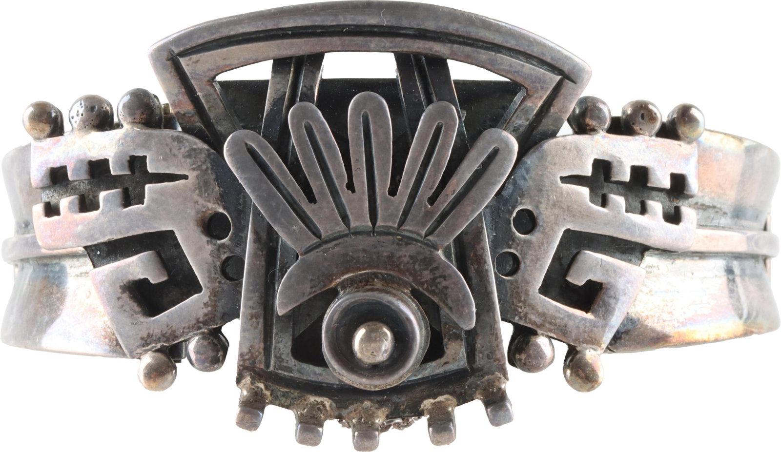 Sterling Silver Taxco Mexican Bracelet Villasana (1 of 6)