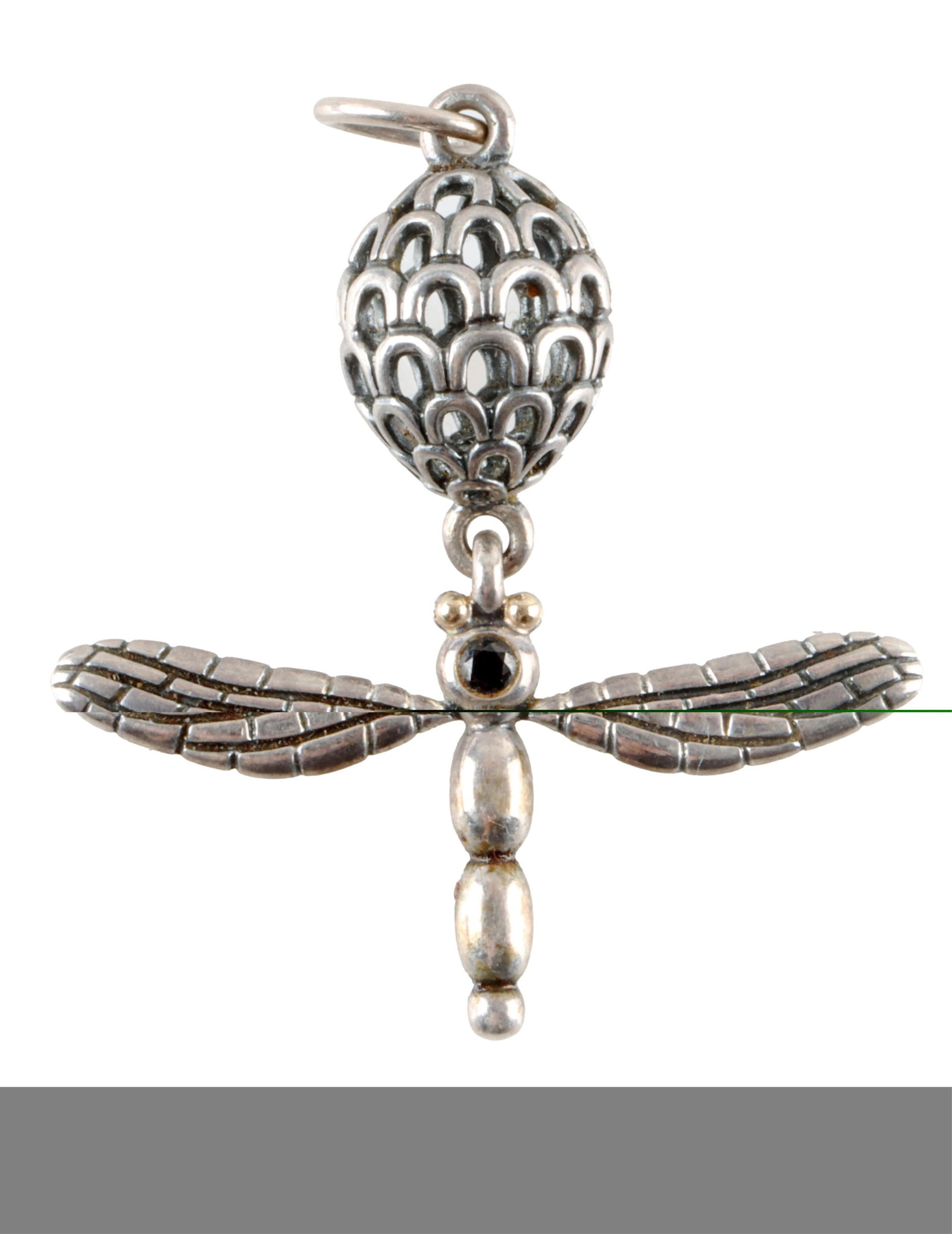 Sterling Silver Retired Pandora Charm Dragonfly (1 of 2)