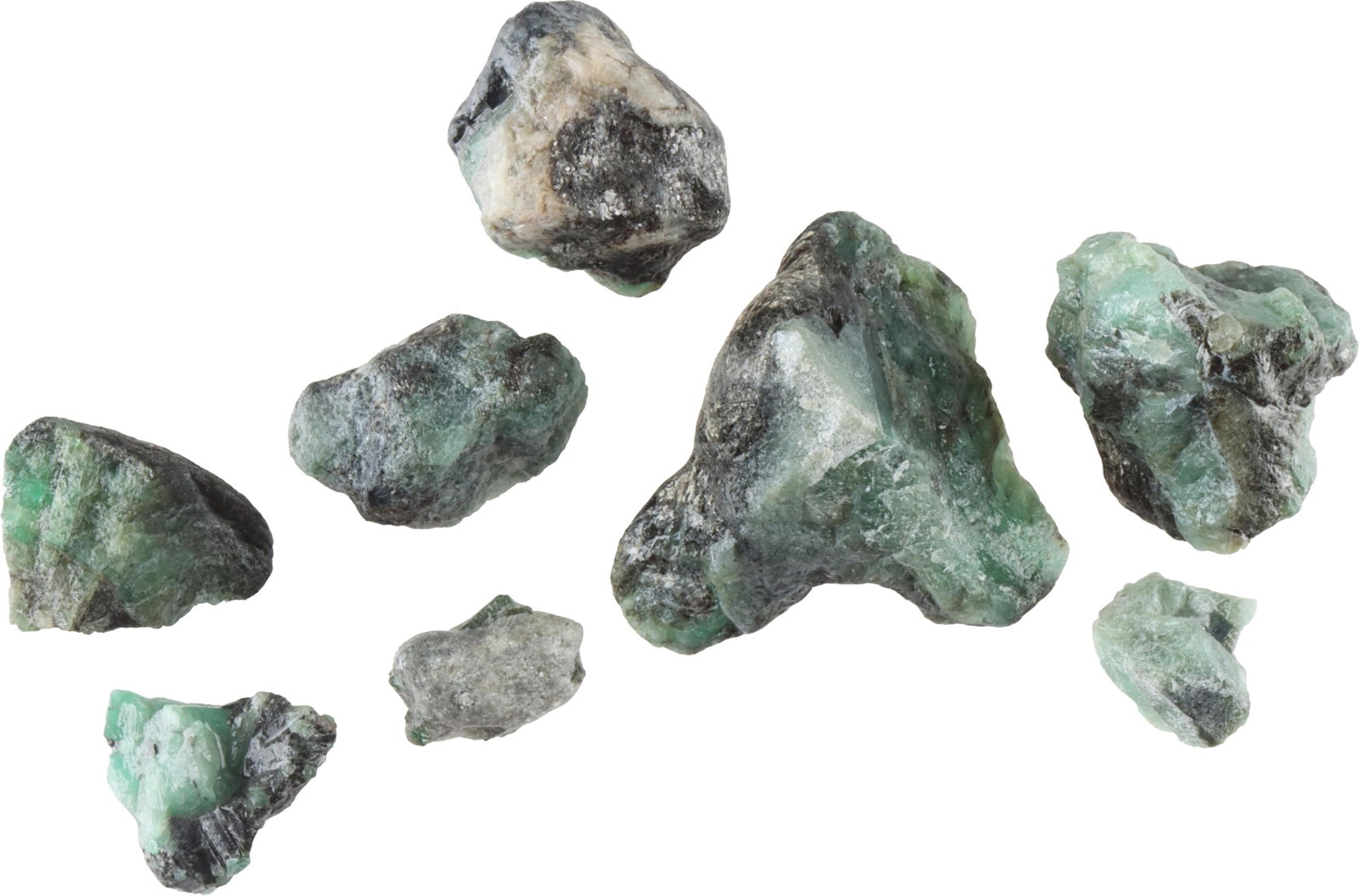 Raw Emerald Gemstone 160 Carats Large Lot (1 of 3)