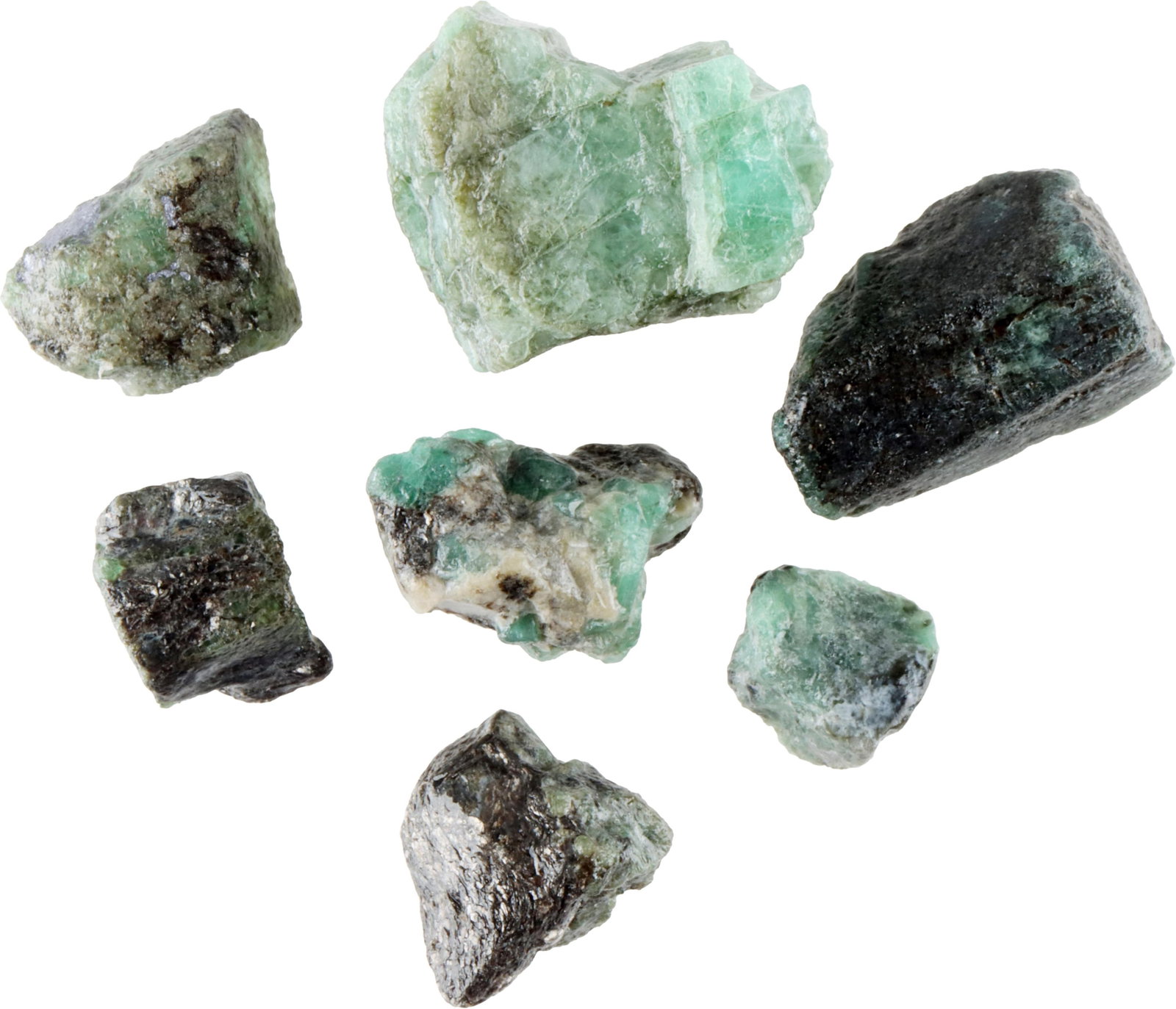 Over 150 Carats Raw Emerald Large Lot (1 of 3)