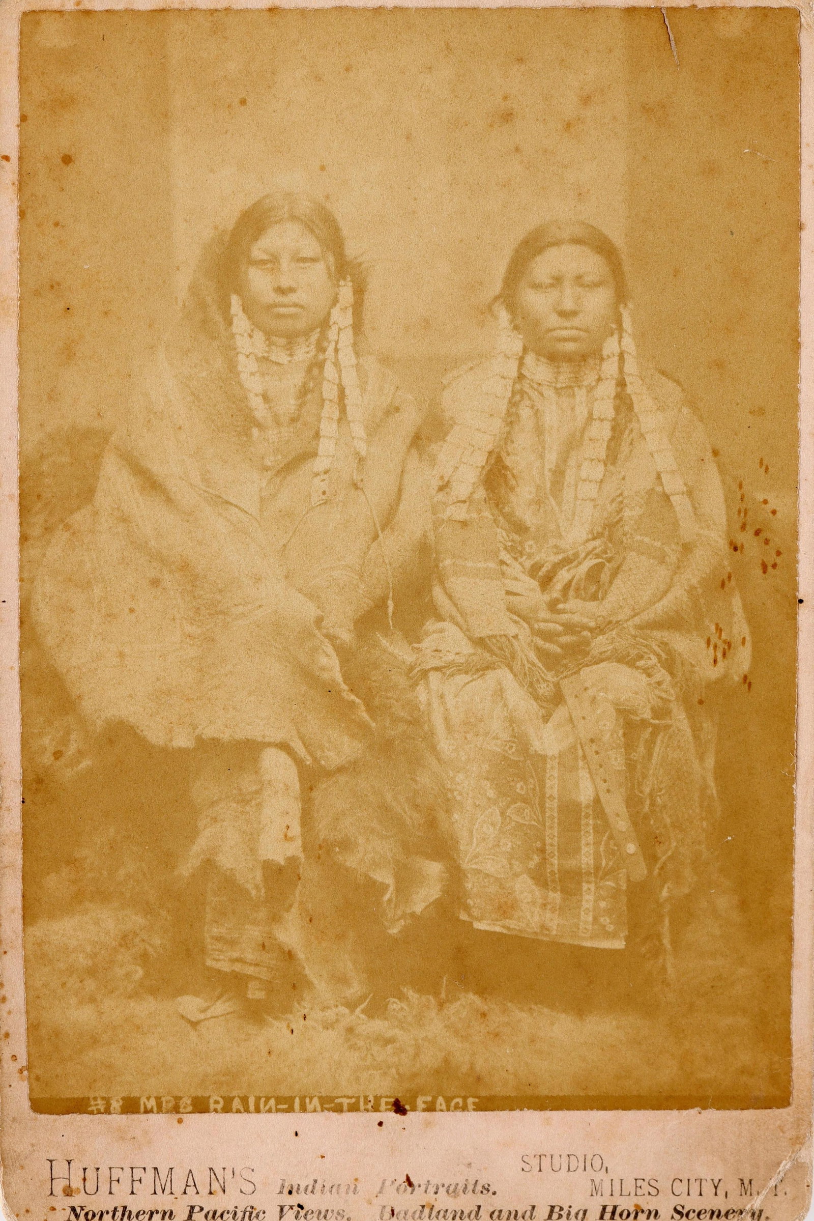 Sati Rain-in-the-Face Cabinet Photo Lakota (1 of 3)