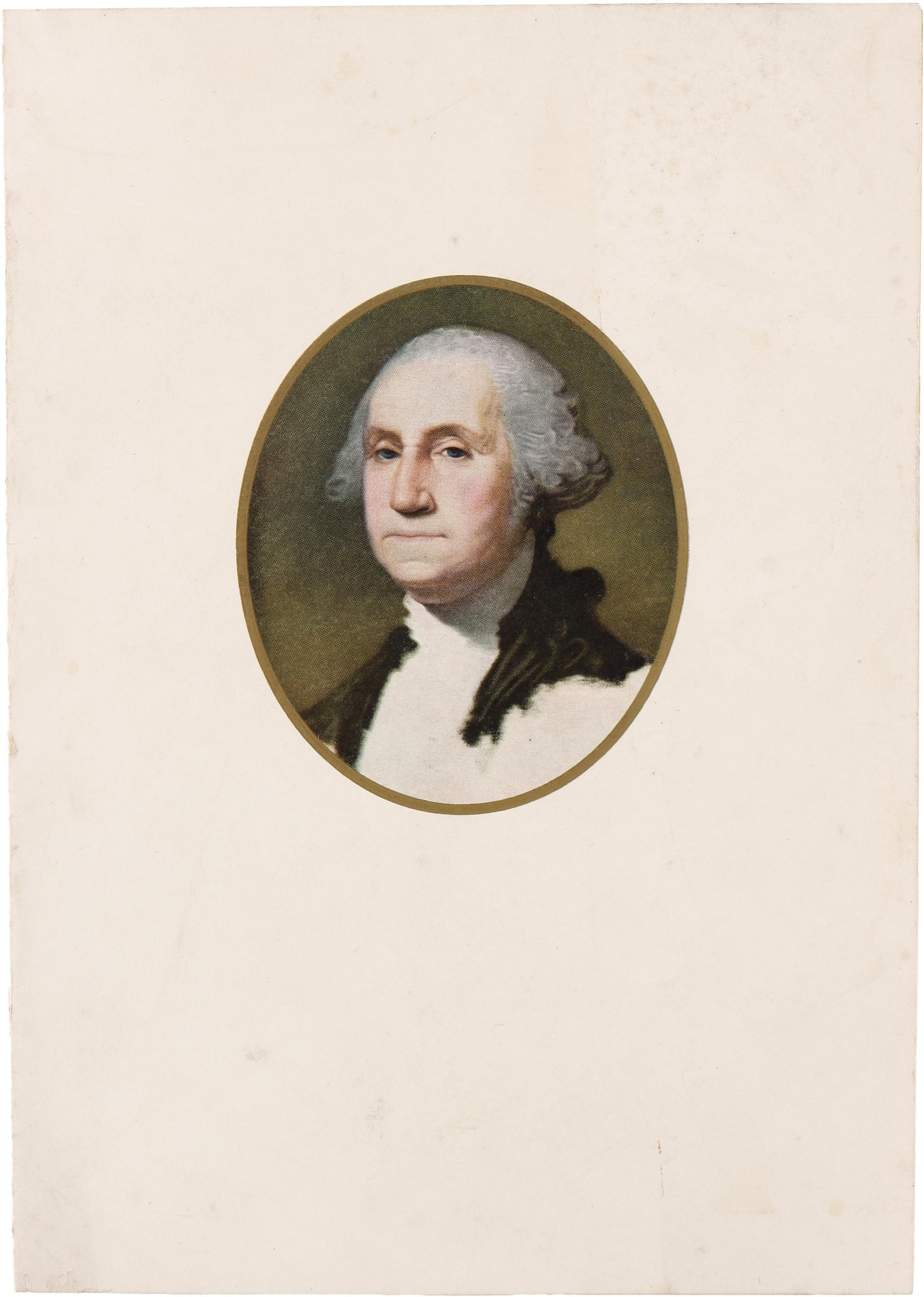 George Washington Menu Chesapeake and Ohio Lines (1 of 3)