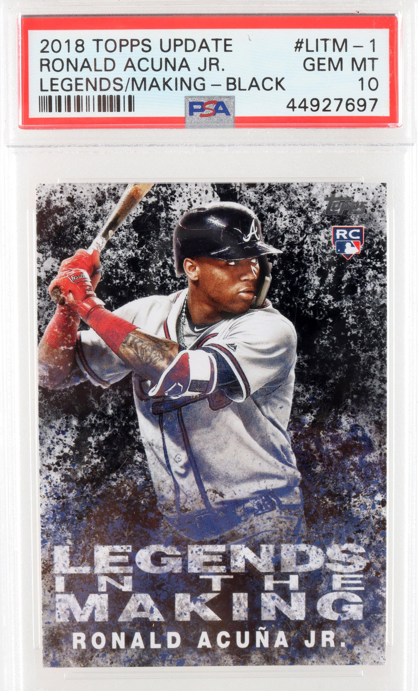 2018 Topps Update Ronald Acuna Jr PSA 10 (1 of 3)