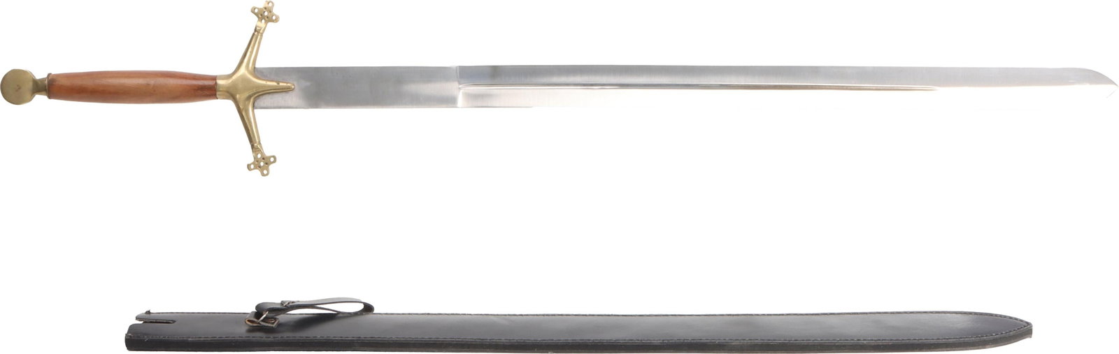 Scottish Claymore Broadsword Replica with Scabbard (1 of 5)