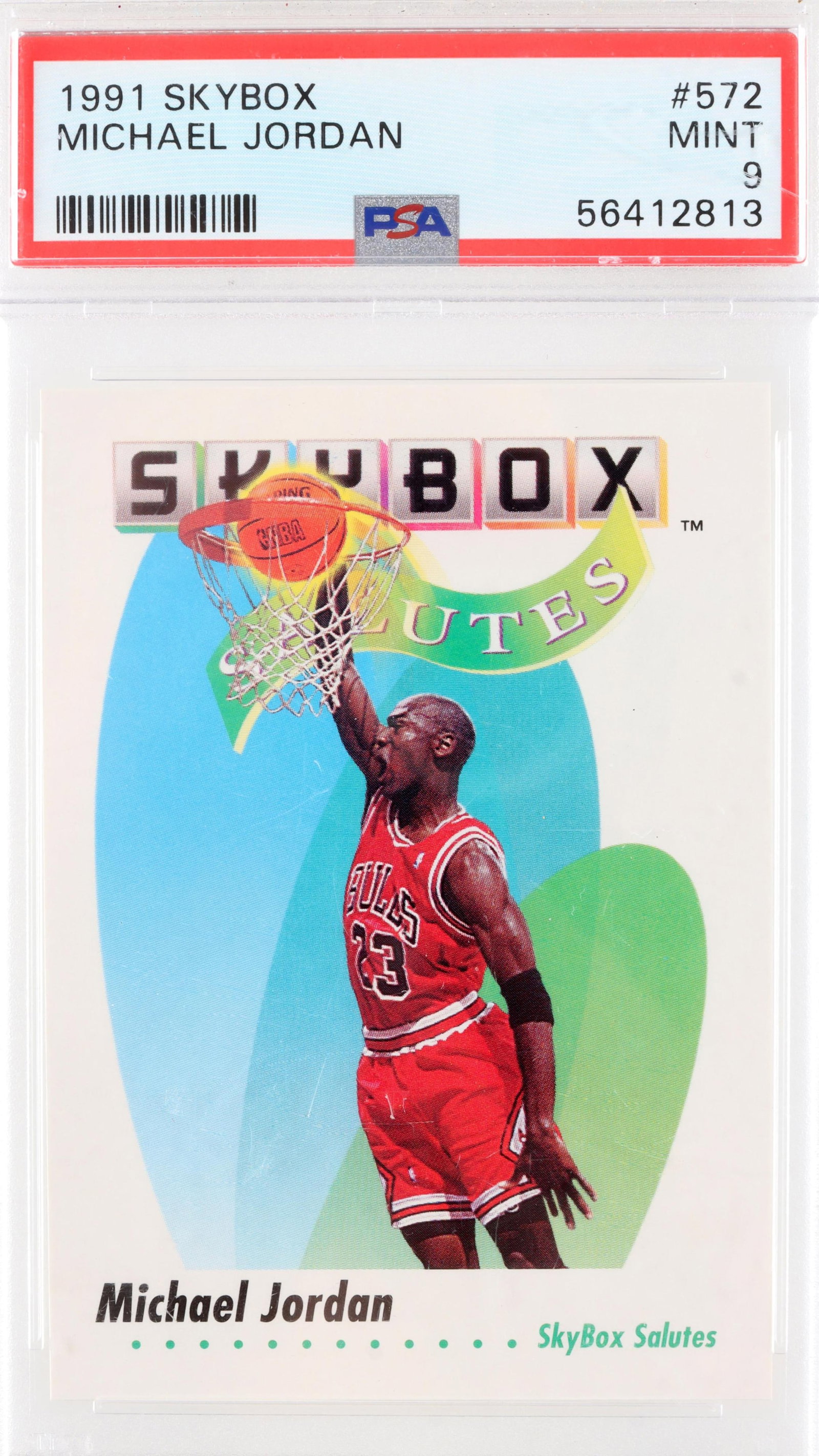 1991 Skybox Michael Jordan PSA Mint 9 (1 of 3)