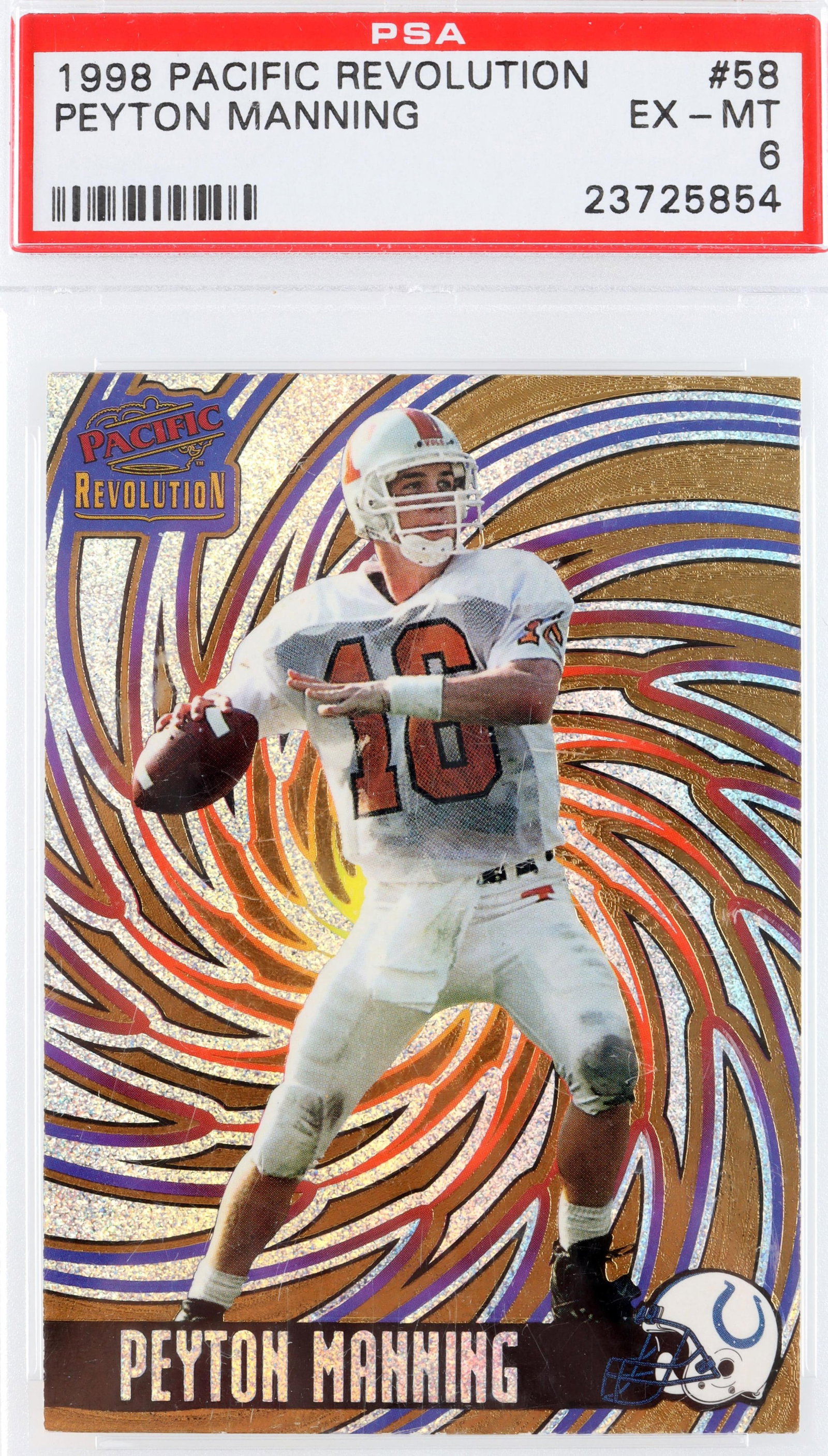 1998 Pacific Revolution Peyton Manning PSA 6 (1 of 3)