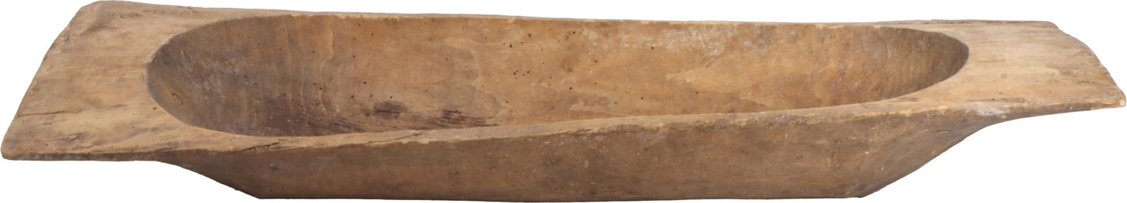 Primitive Dug Out Wood Bowl Americana (1 of 4)