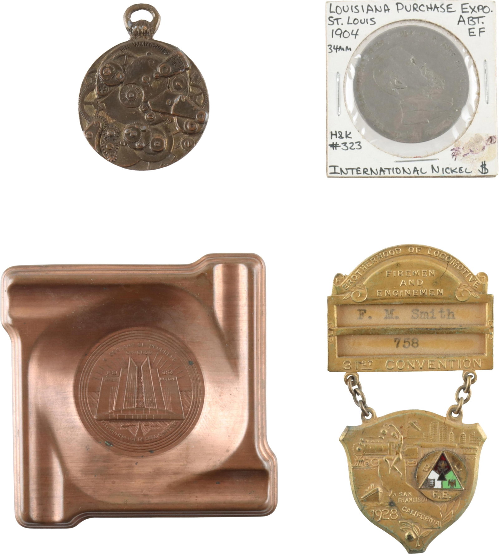 Classic Americana Collectible Pieces Lot of 4 (1 of 5)
