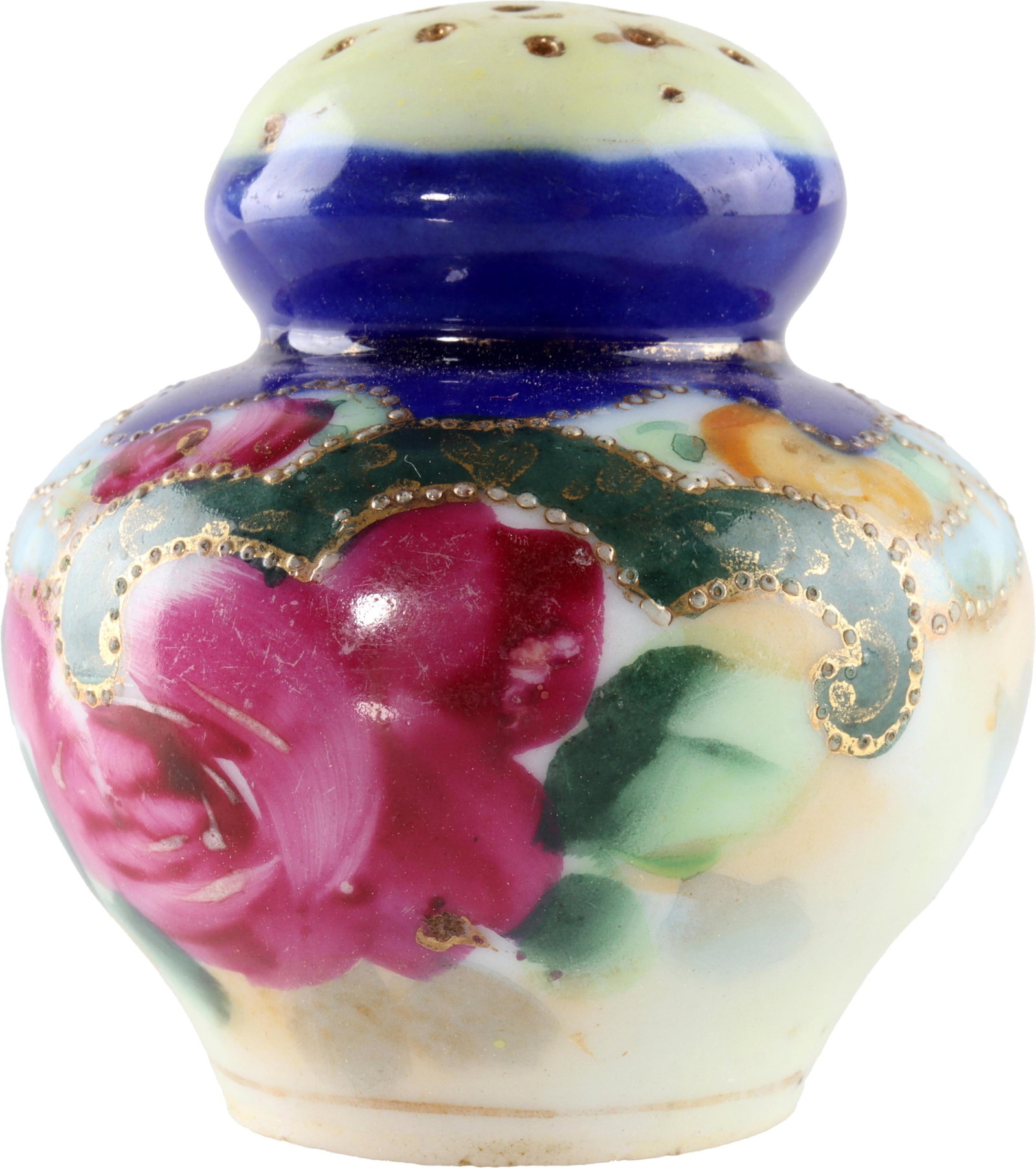 Japanese Ceramic Salt and Pepper Shakers: A set of ceramic salt and pepper shakers from Japan. Possibly pre-war.