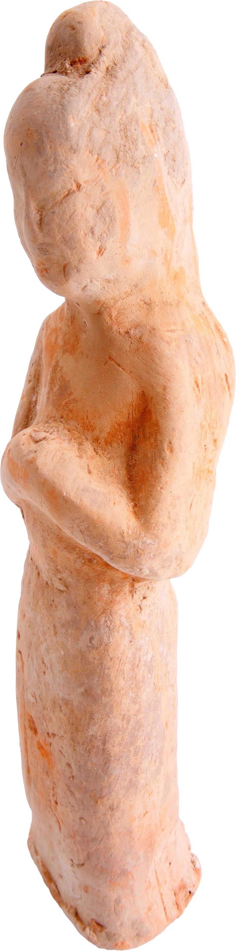 Ancient Near East Votive Figure Pottery Art Statue (1 of 4)