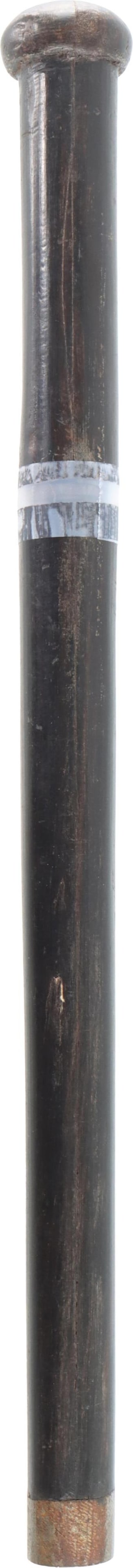 Victorian Baton Knife Wood Sheath Concealed Blade: Original Victorian baton knife concealed personal defense weapon. Blade length 9.5 inches. Overall length sheathed 15 inches.