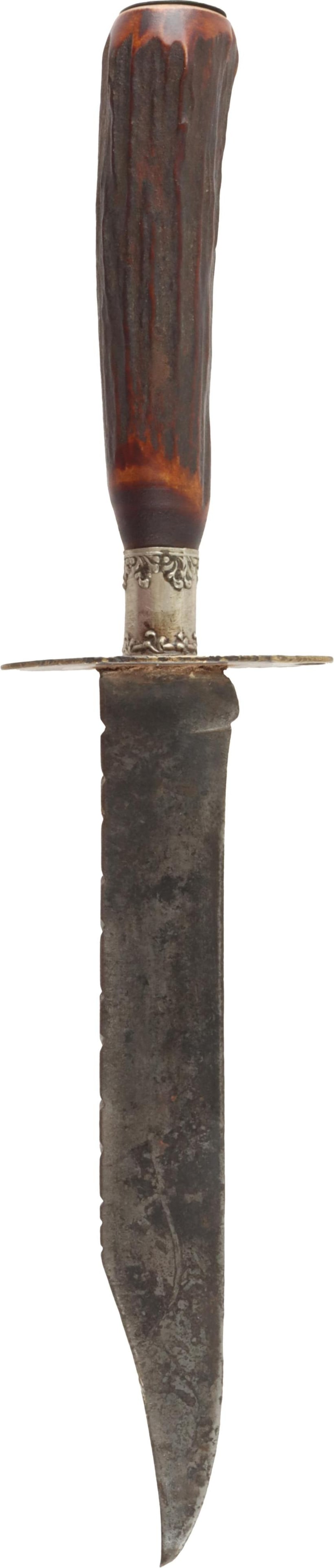 Bowie Knife with Antler Handle (1 of 6)