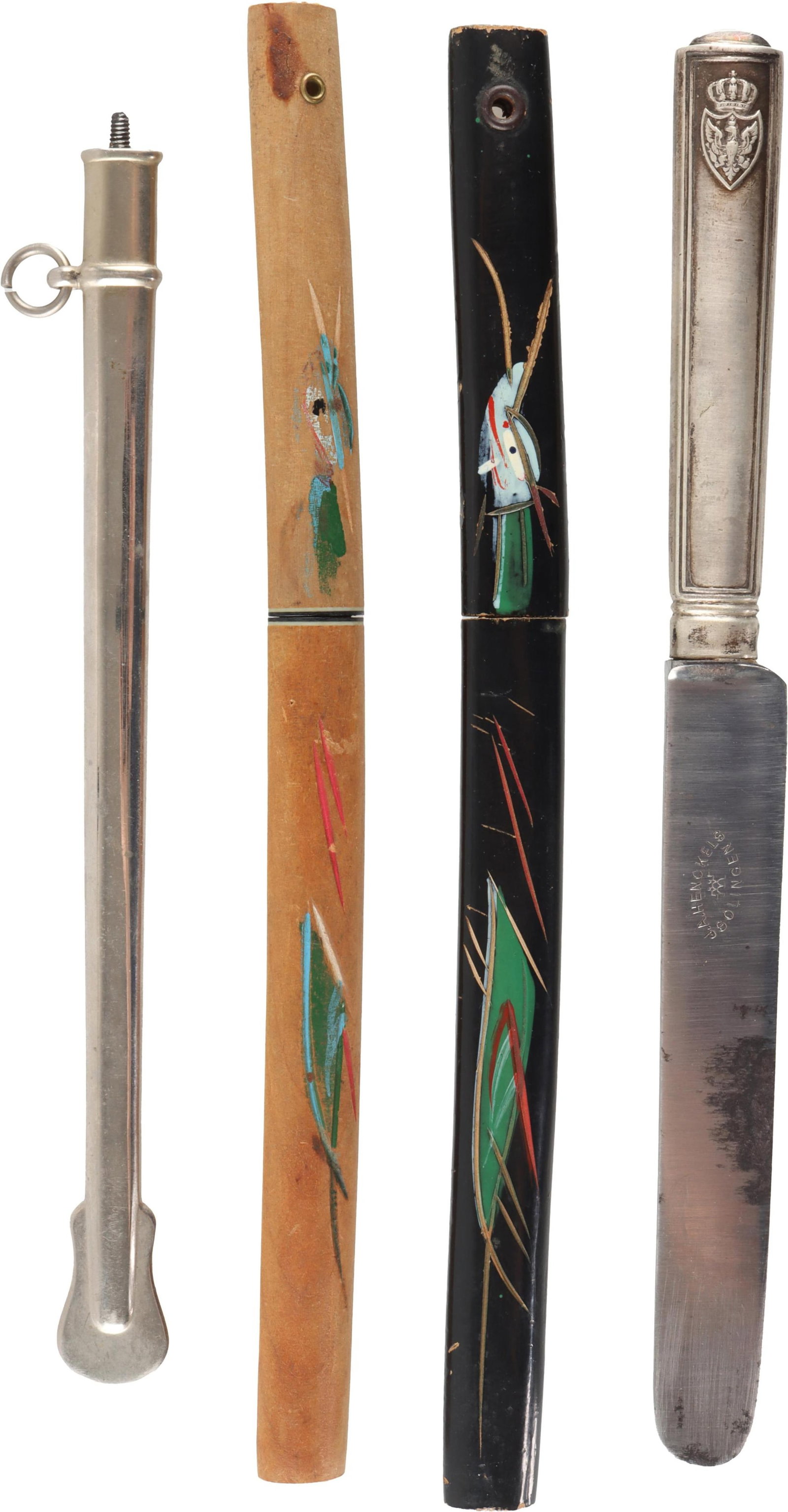 Lot of 3 Letter Openers and 1 Dinner Knife (1 of 5)