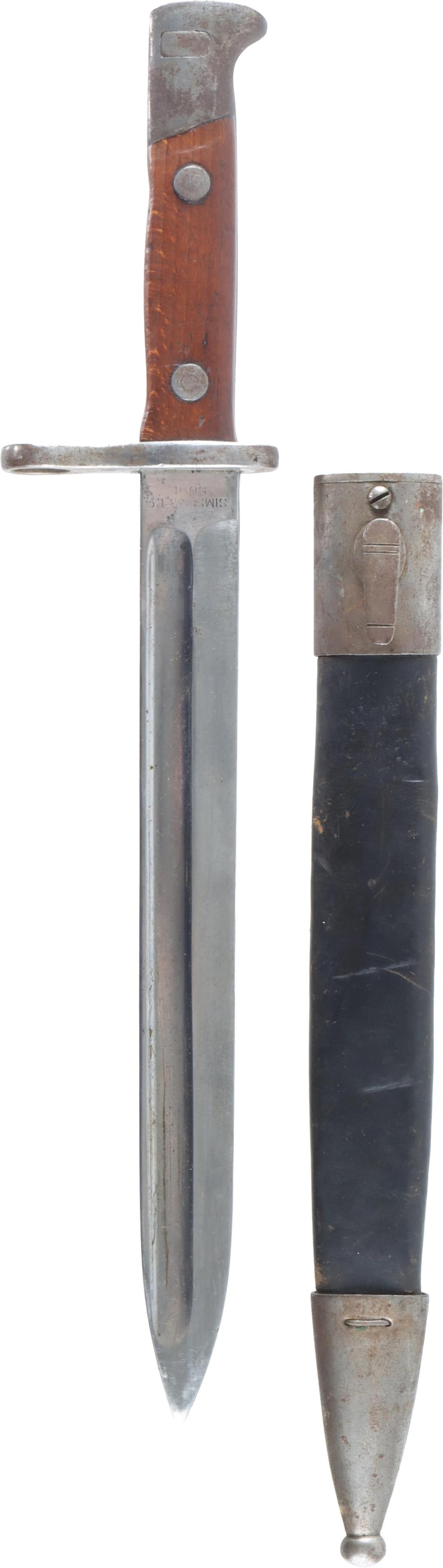 Span-Am War Spanish M1892/93 Mauser Knife Bayonet (1 of 3)