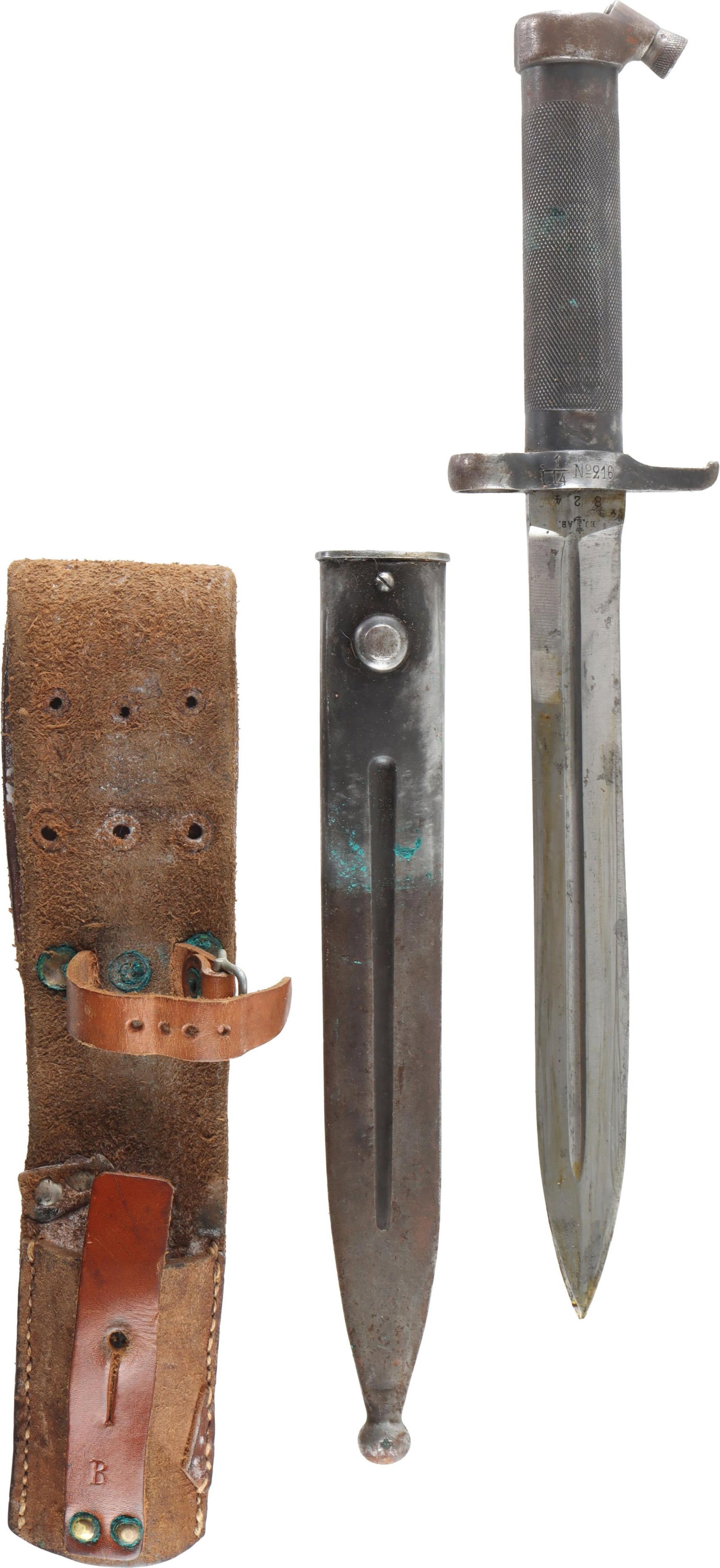 Swedish M1896 Bayonet with Scabbard & Frog (1 of 4)