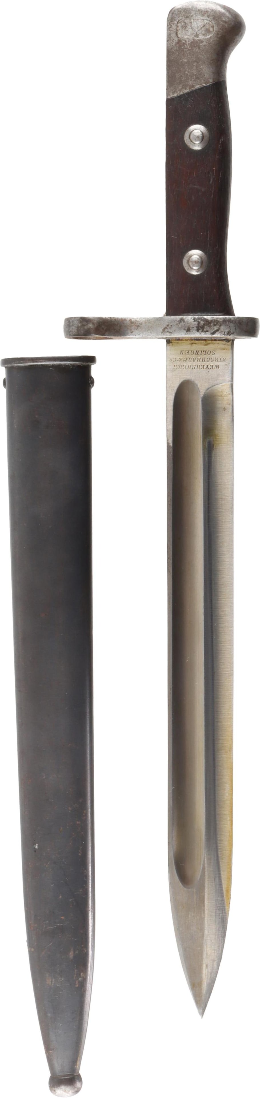 Chilean M1895 Knife Bayonet Weyersberg Solingen (1 of 5)