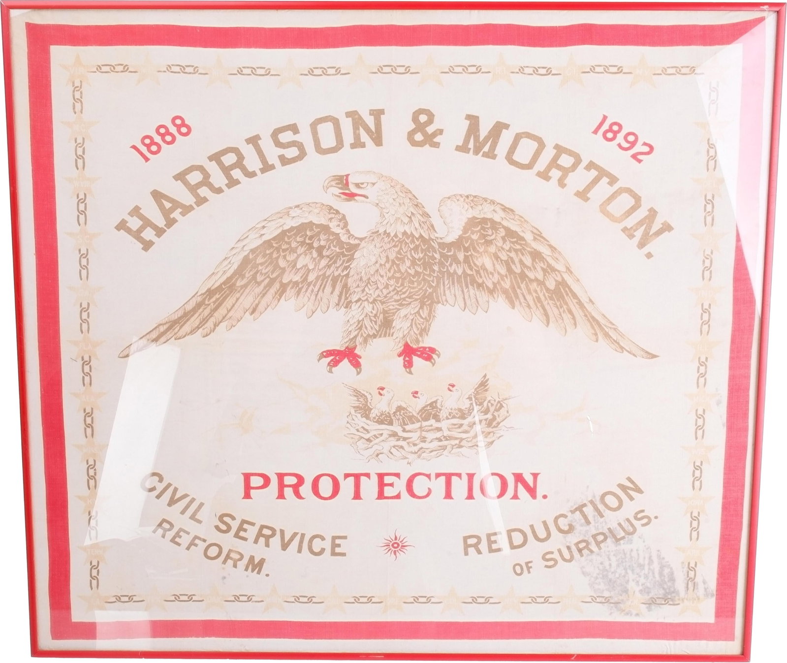 Harrison & Morton Protection Advertisement Flag (1 of 2)