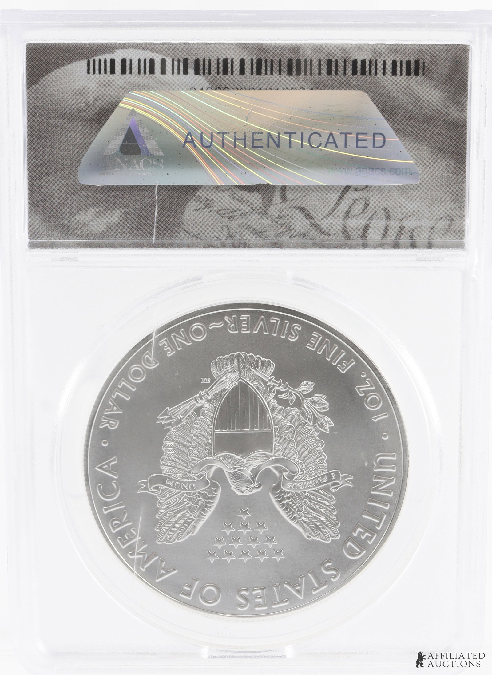 2019 ANACS MS70 .999 Silver Eagle First Strike - 2