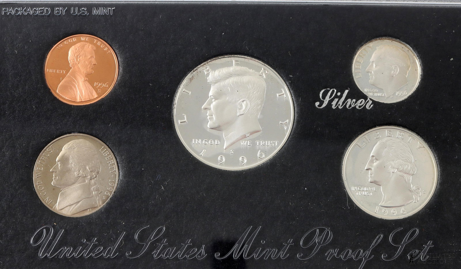 Three (3) 1995 - 97 US Silver Coin Proof Set - 4