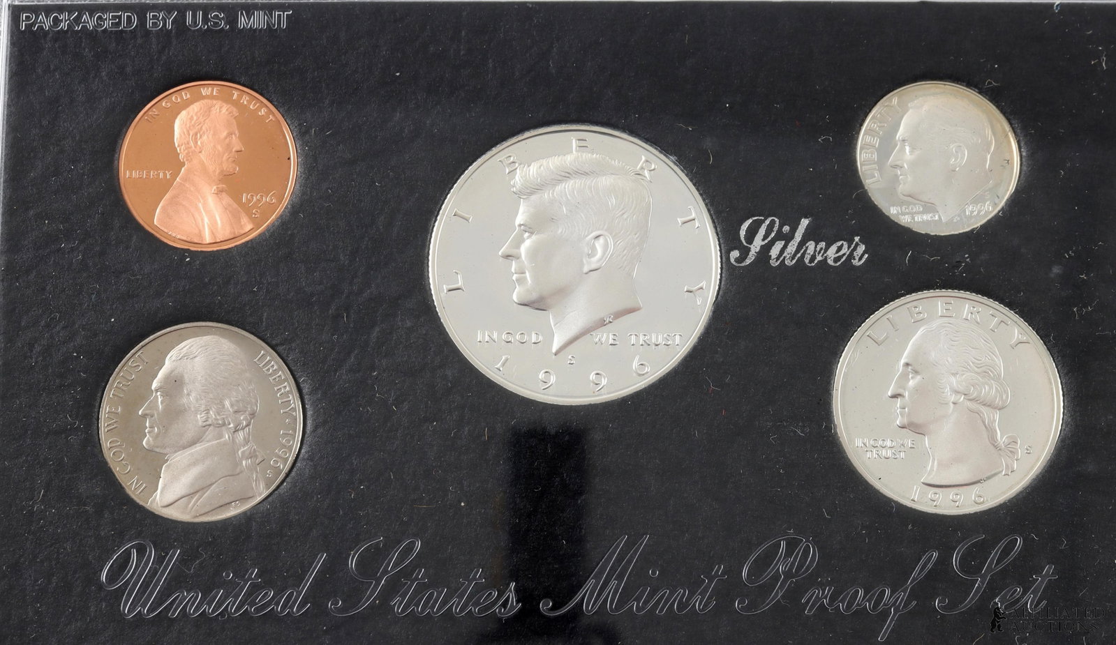 Three (3) 1995 - 97 US Silver Coin Proof Set - 3