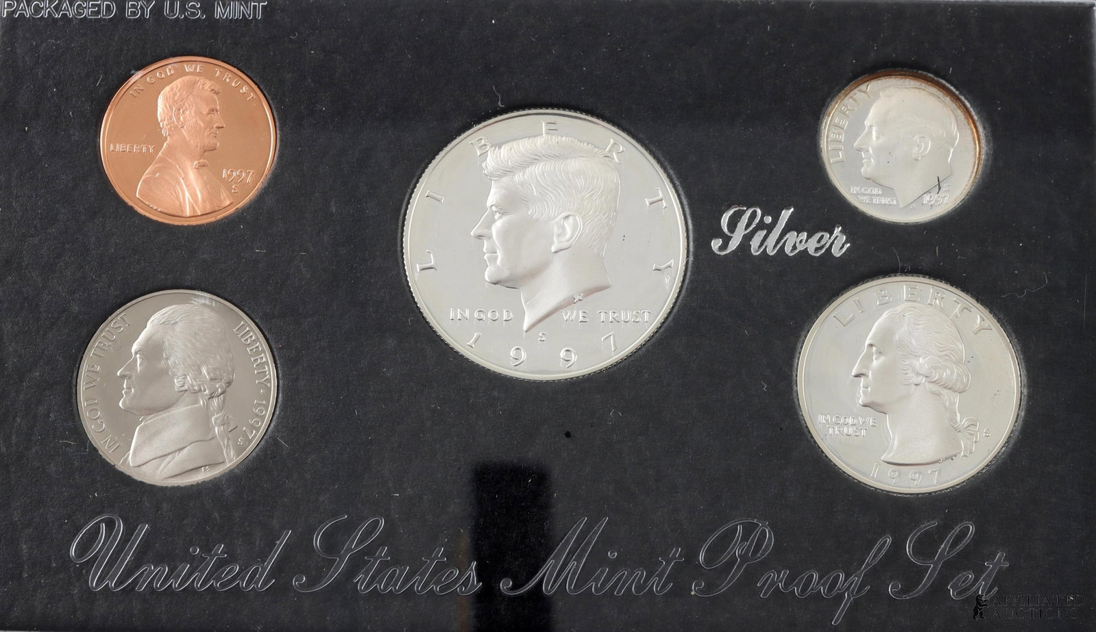 Two (2) 1995 - 97 US Silver Coin Proof Set - 3