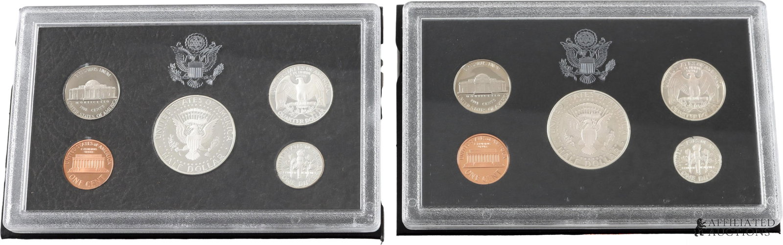 Two (2) 1995 - 97 US Silver Coin Proof Set - 4
