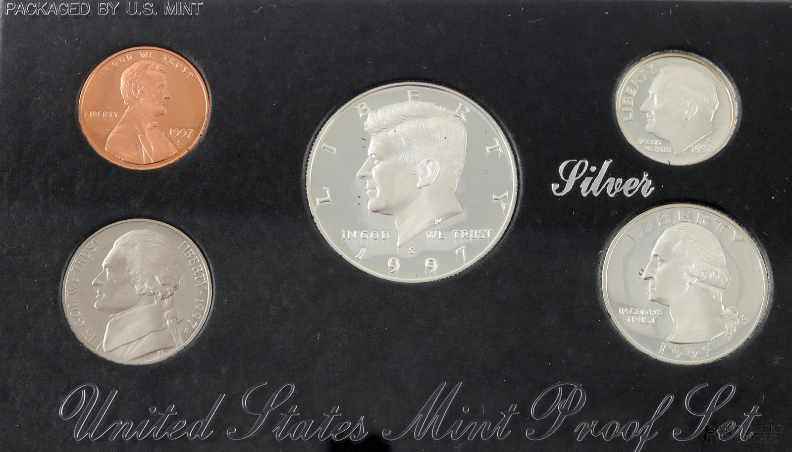 Two (2) 1995 - 97 US Silver Coin Proof Set - 3