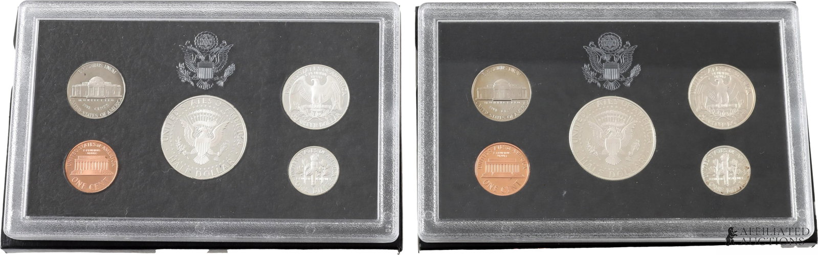 Two (2) 1995 - 97 US Silver Coin Proof Set - 4