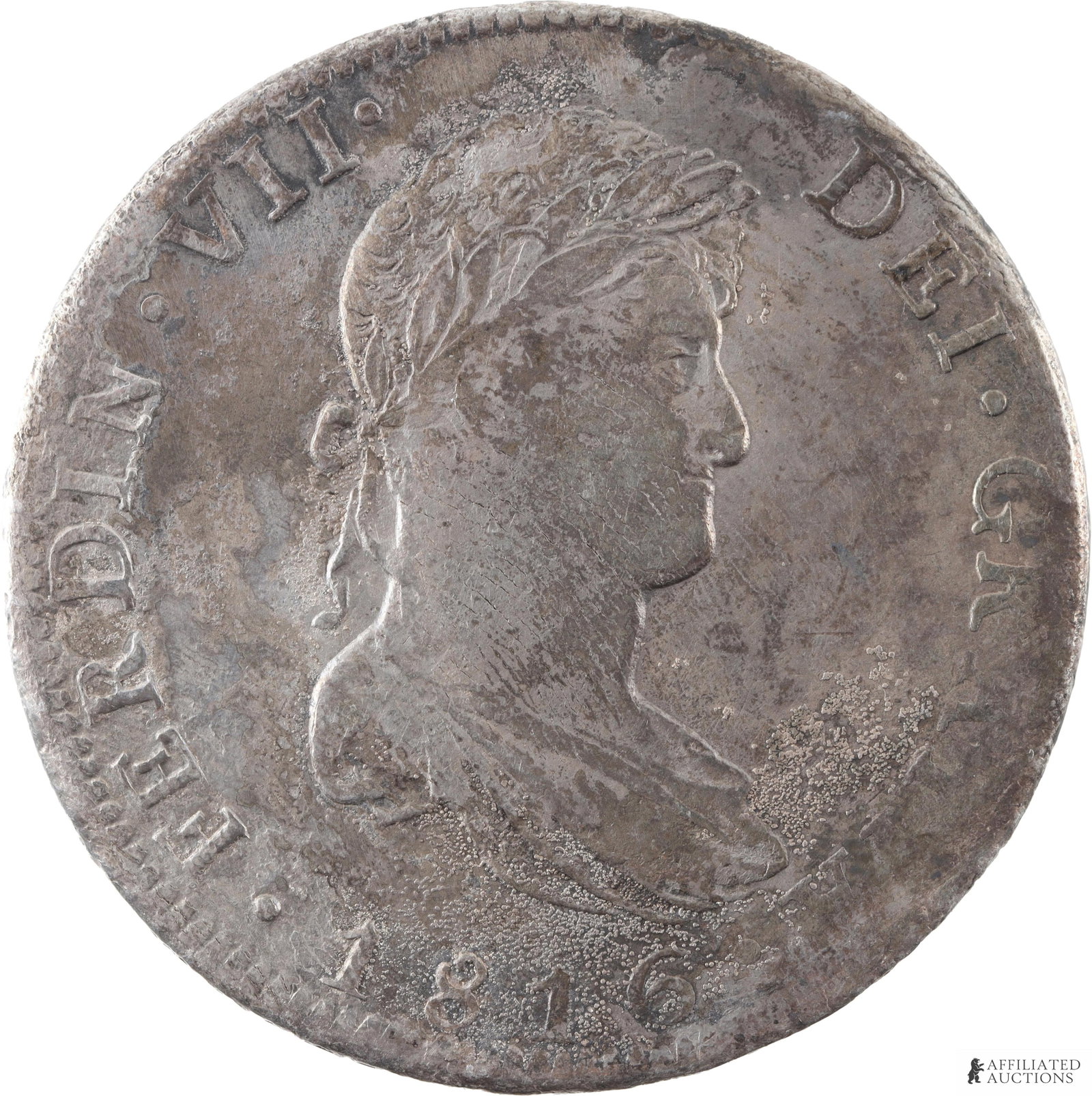 1816 Spanish Colonial 8 Reales Silver Coin (1 of 2)