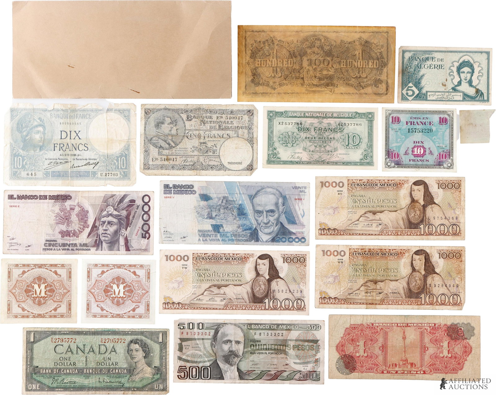 Assorted Paper Currency From Multiple Countries - 4