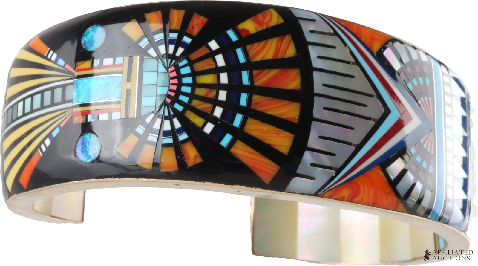Southwest Space Galaxy Cuff Glodove 14K Gold (1 of 7)