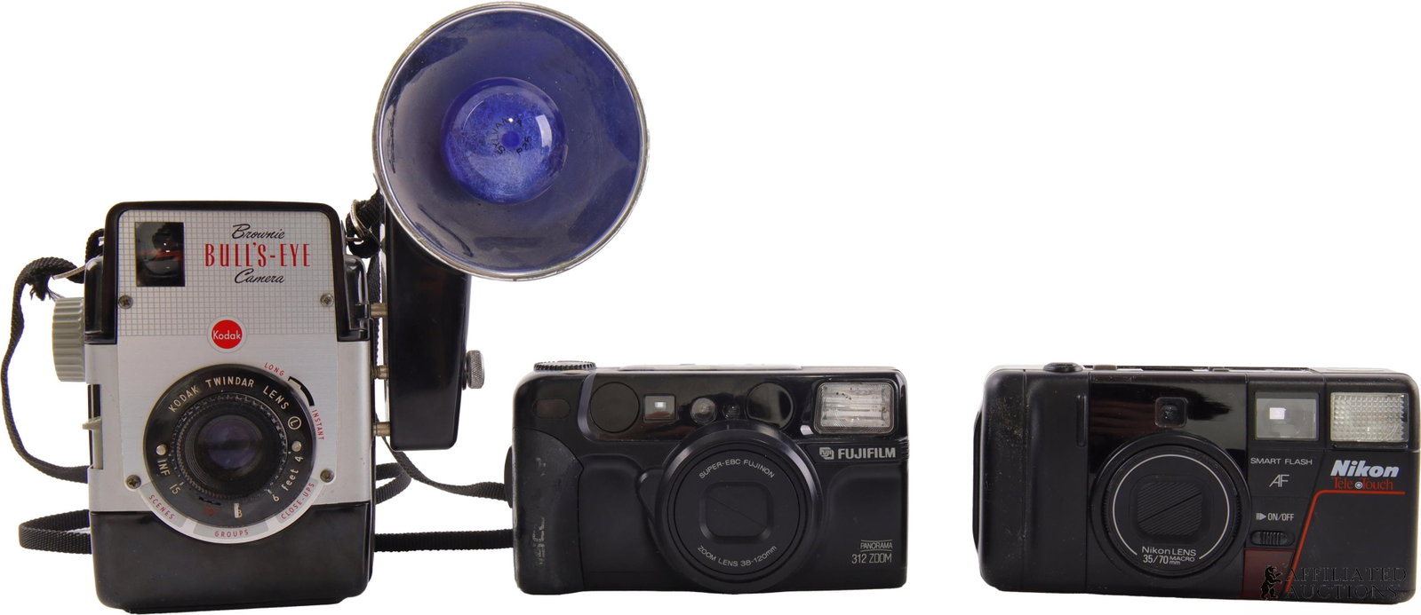 Fujifilm Nikon Kodak Vintage Film Camera Lot of 3 (1 of 4)