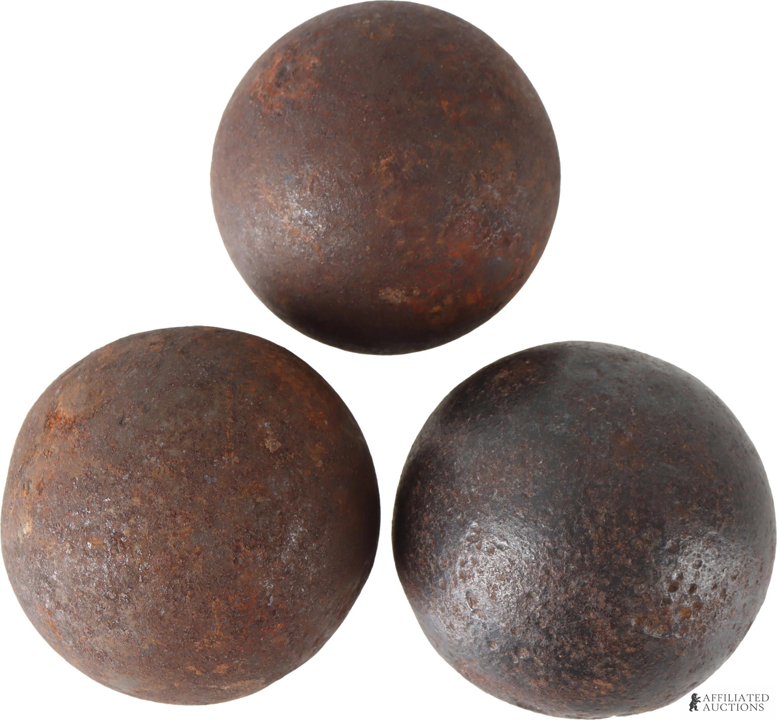 Solid Iron Spheres 19th Century (1 of 1)