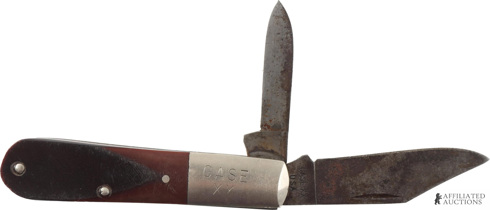 Antique Case Barlow Pocket Knife Two Blades (1 of 3)