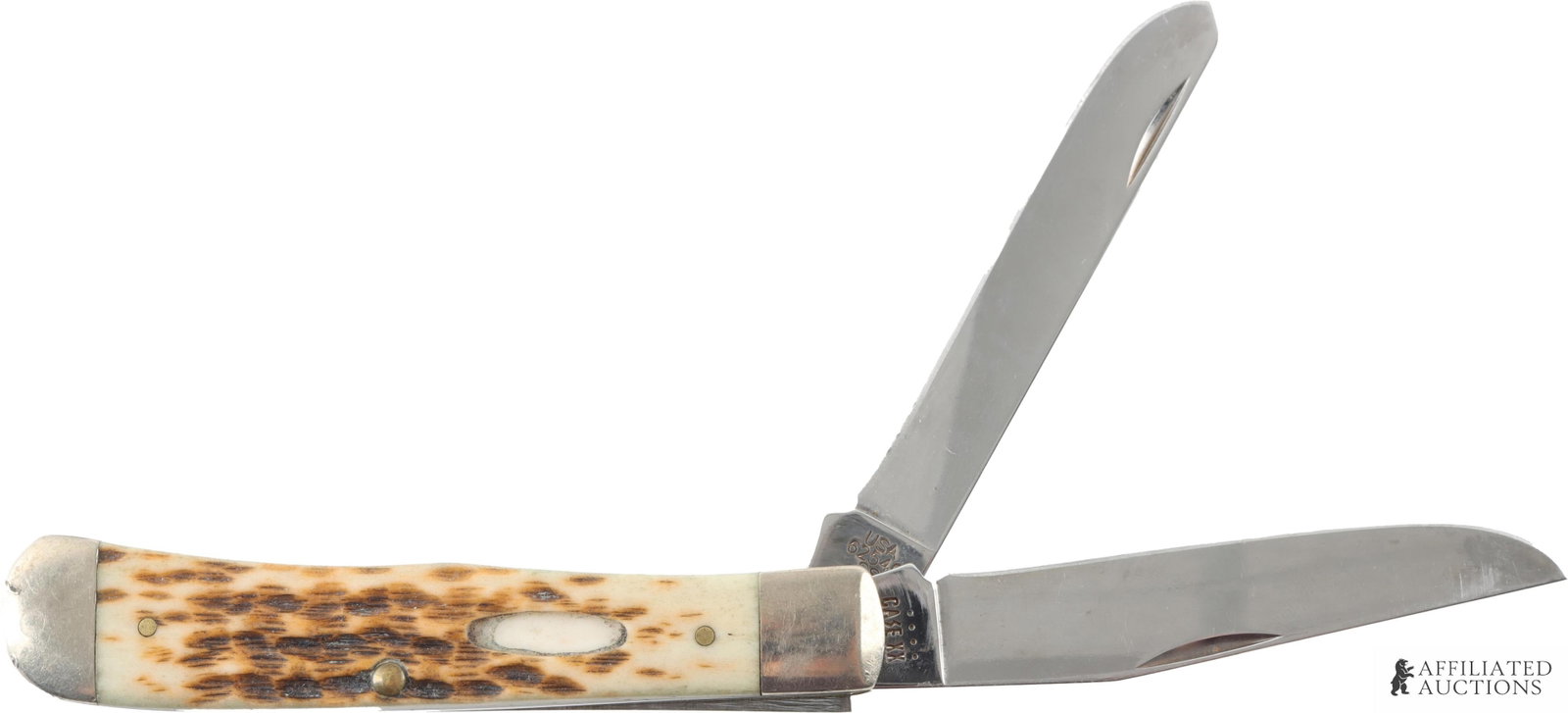 1976 Case XX Trapper Two Blade Pocket Knife (1 of 3)