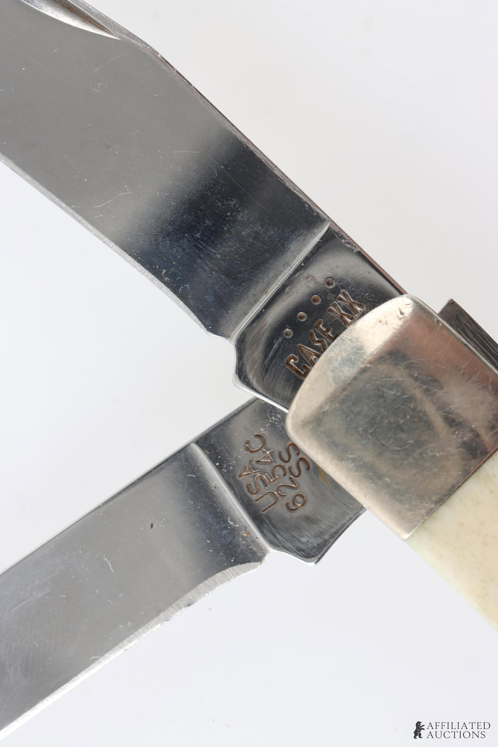 1976 Case XX Trapper Two Blade Pocket Knife - 3