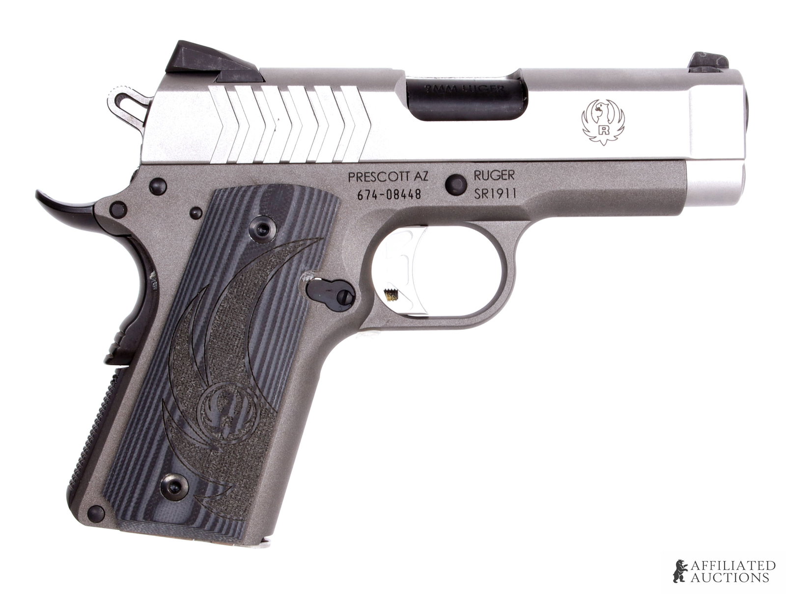 Ruger SR1911 Lightweight officer 9mm 1911 Pistol (1 of 6)
