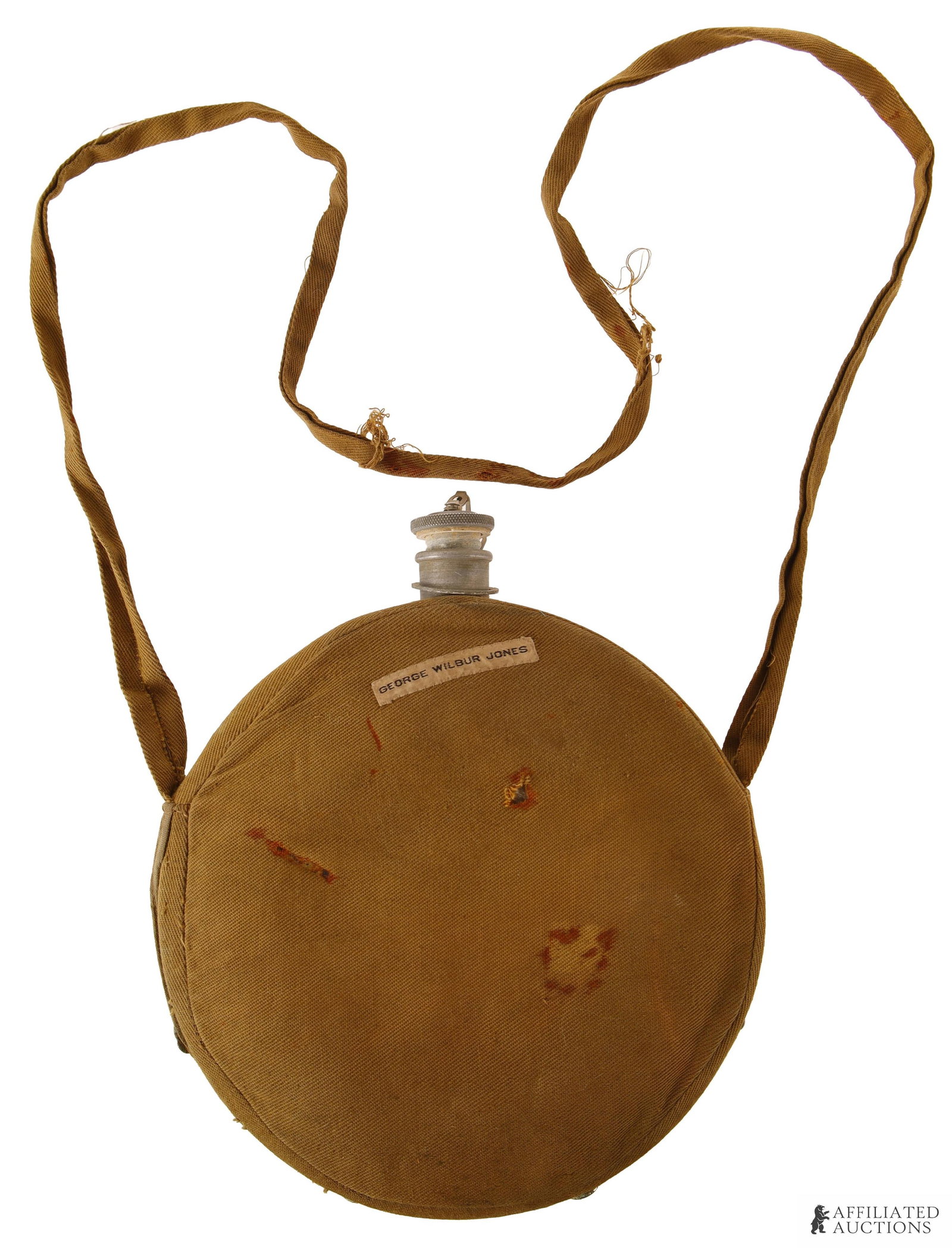 Boy Scouts of America Antique Canteen Named (1 of 3)