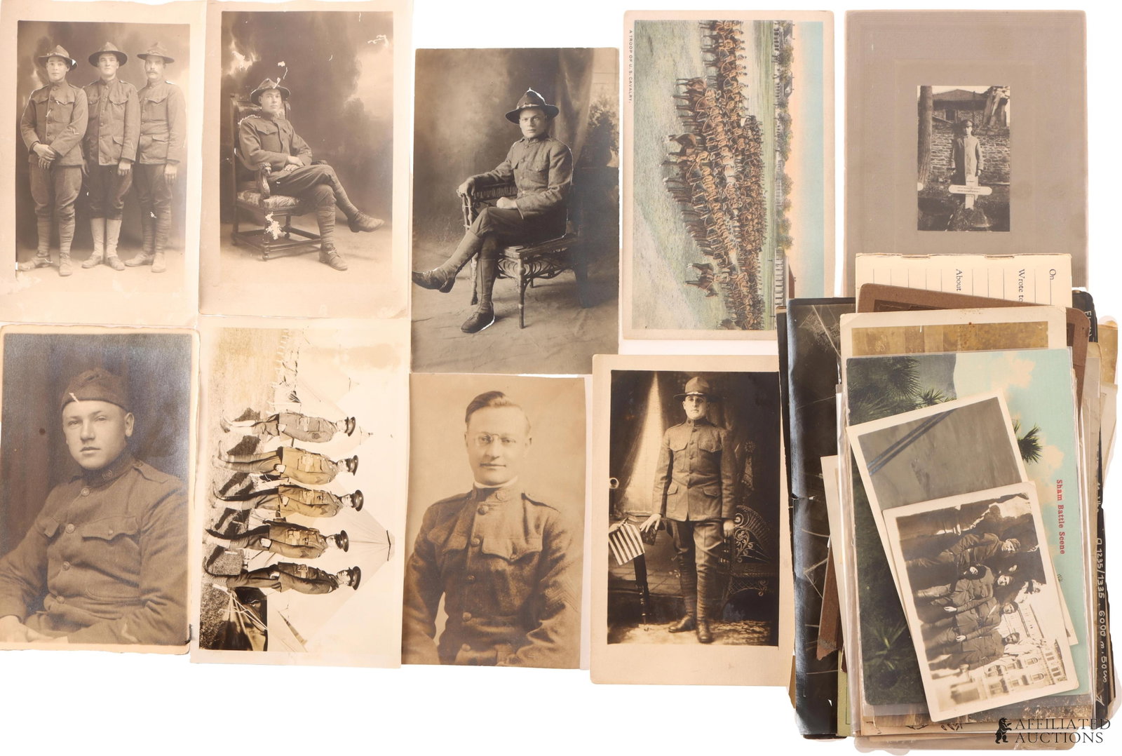 Large Lot of WWI Military Photographs Germany USA (1 of 5)
