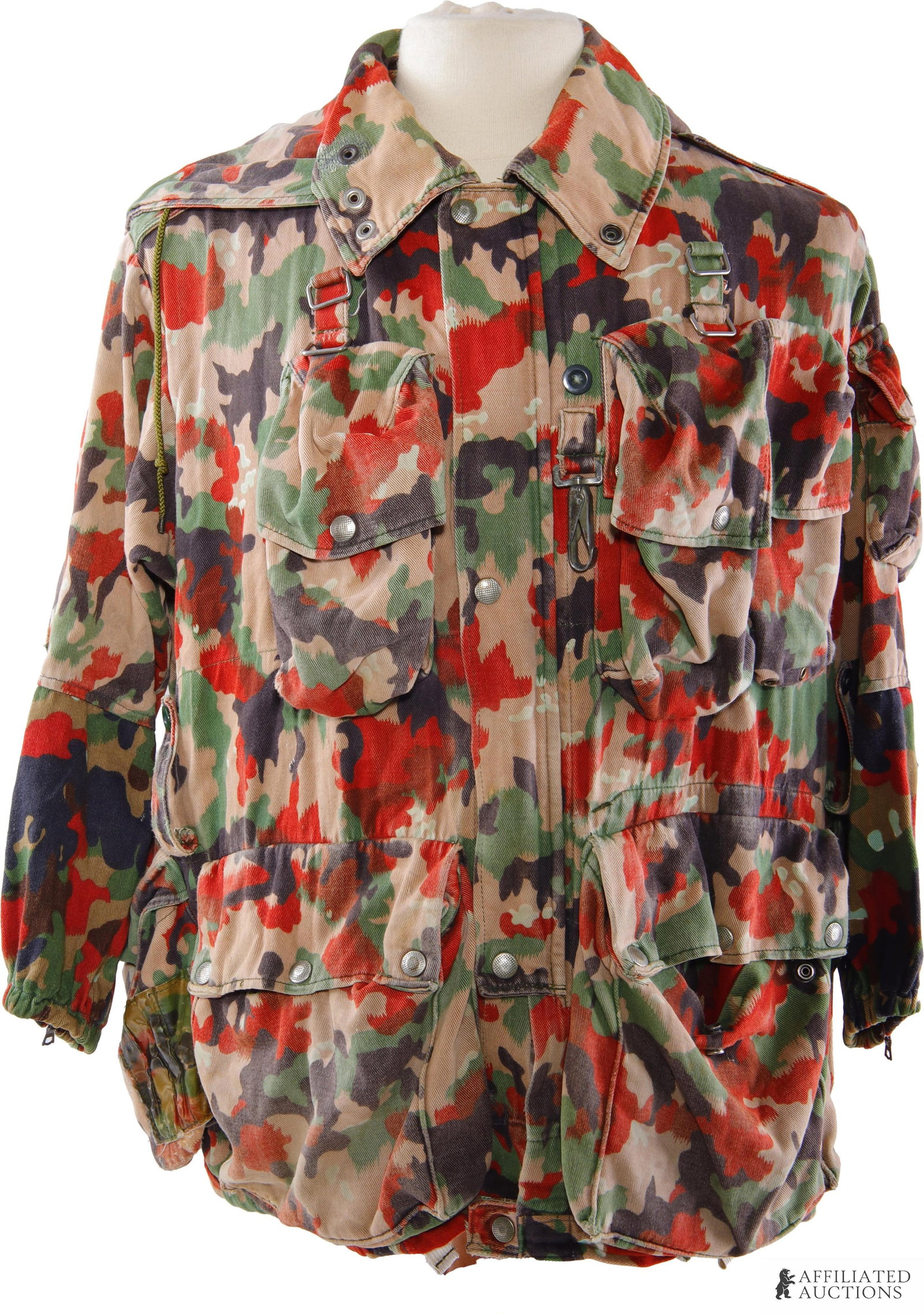 Swiss Army M70 Alpenflage Tunic Cold War (1 of 8)